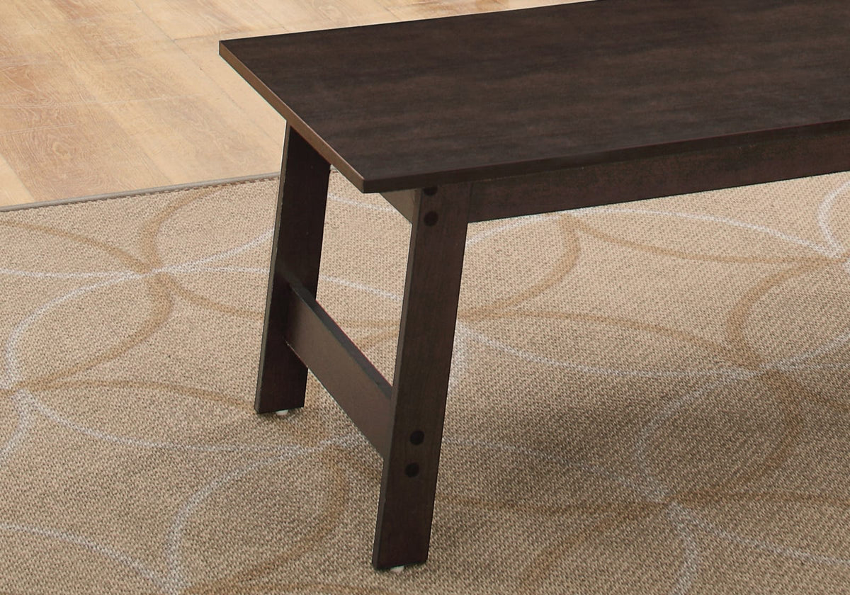 3 Piece Espresso Table Set - Coffee & End Tables