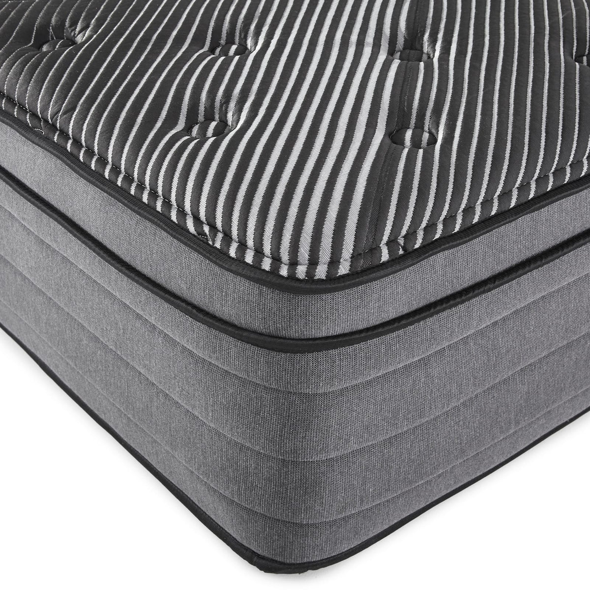 Twin Size Black Foam Spring Mattress - Cooling Comfort