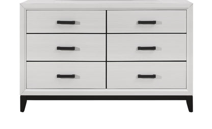 MIRAGE White Dresser - Modern Bedroom Storage