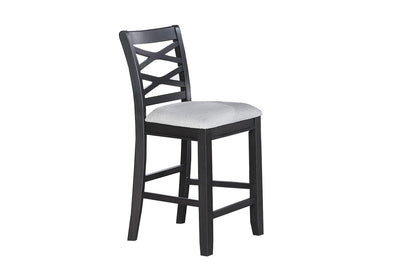 Gray Square Dining Table Set with 4 Chairs for Dining Room