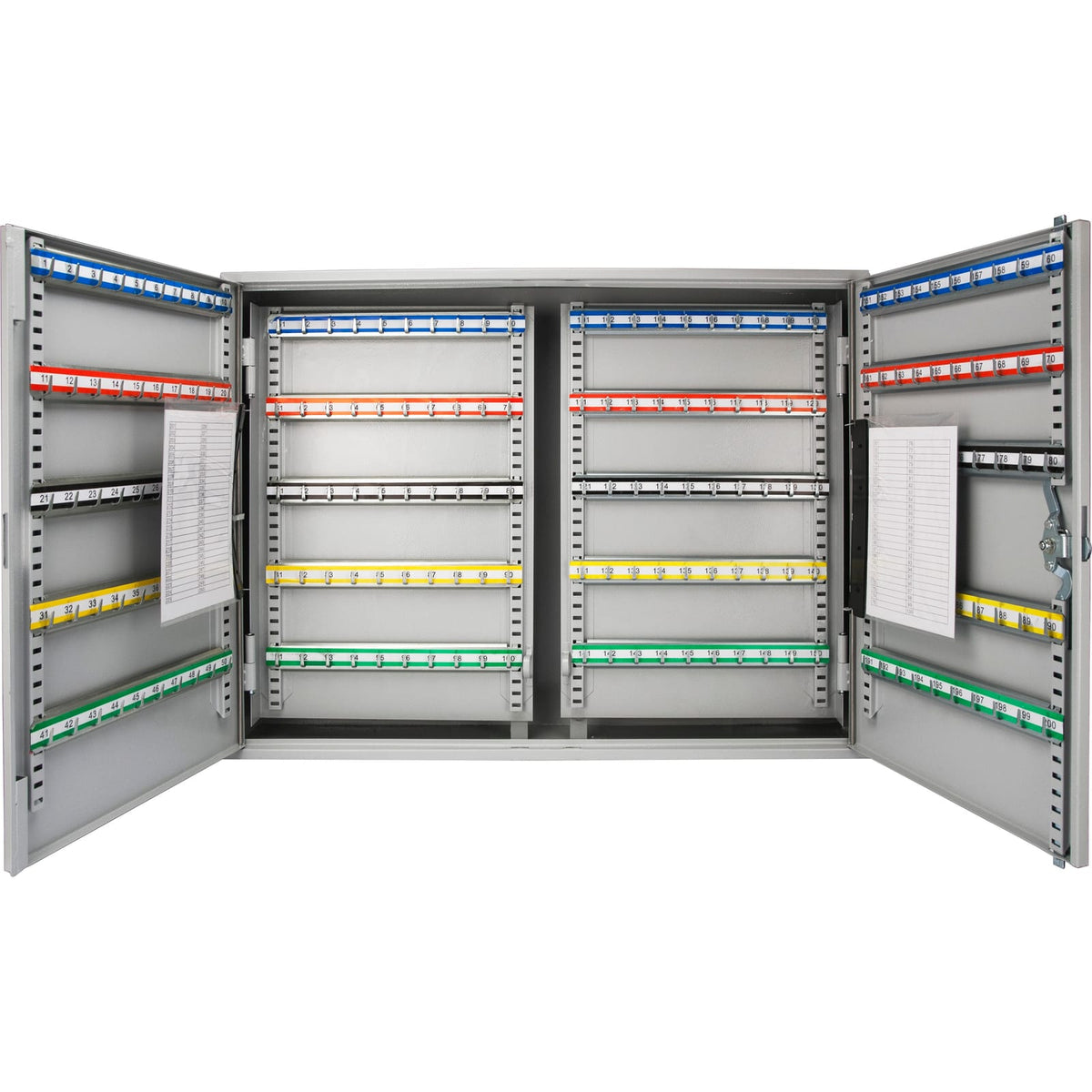 Gray Steel Key Cabinet - 600 Key Wall Mount