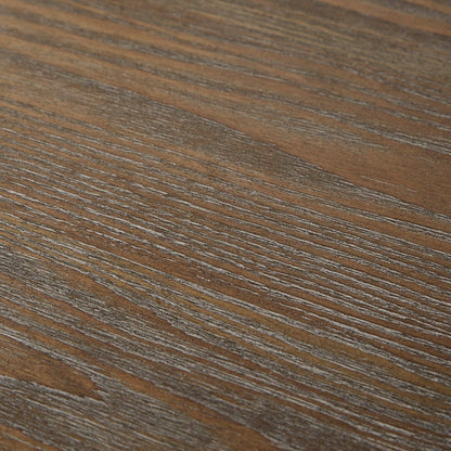 Grey Wood Desk - 60" W Work From Home Storage