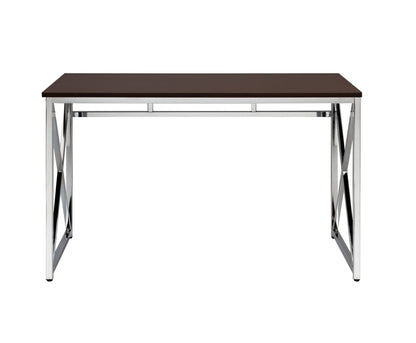 Madison Office Workspace Desk - Brown Engineered Wood