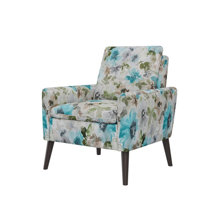 Multi-Colored Polyester Accent Chair - 29.5" for Living Room