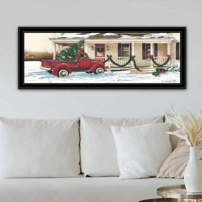 Wood & Paper Framed Wall Art - Multicolor Decor