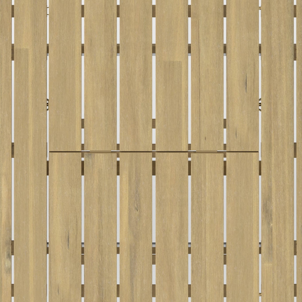 Light Brown Extendable Dining Table - 86.6" Outdoor Table