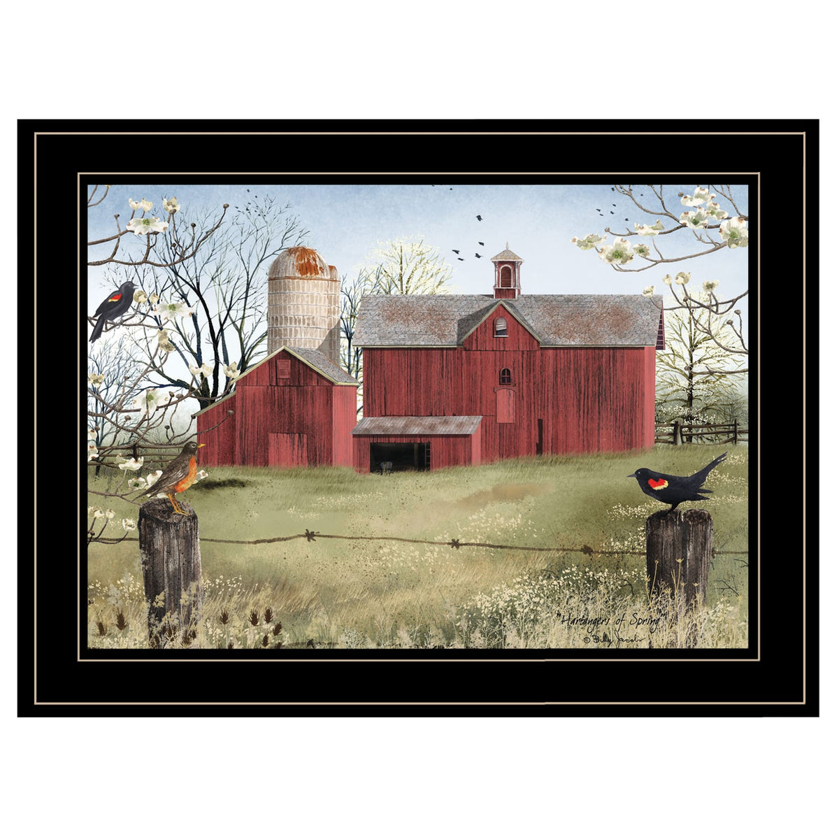 Black Frame Spring Art Print - Billy Jacobs Wall Decor