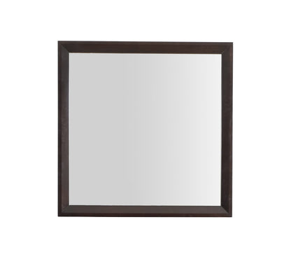 Espresso Particle Board Vanity Mirror 36" x 2"