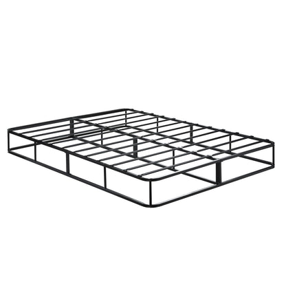 Full Metal Bed Frame Black 8.5 Inch High