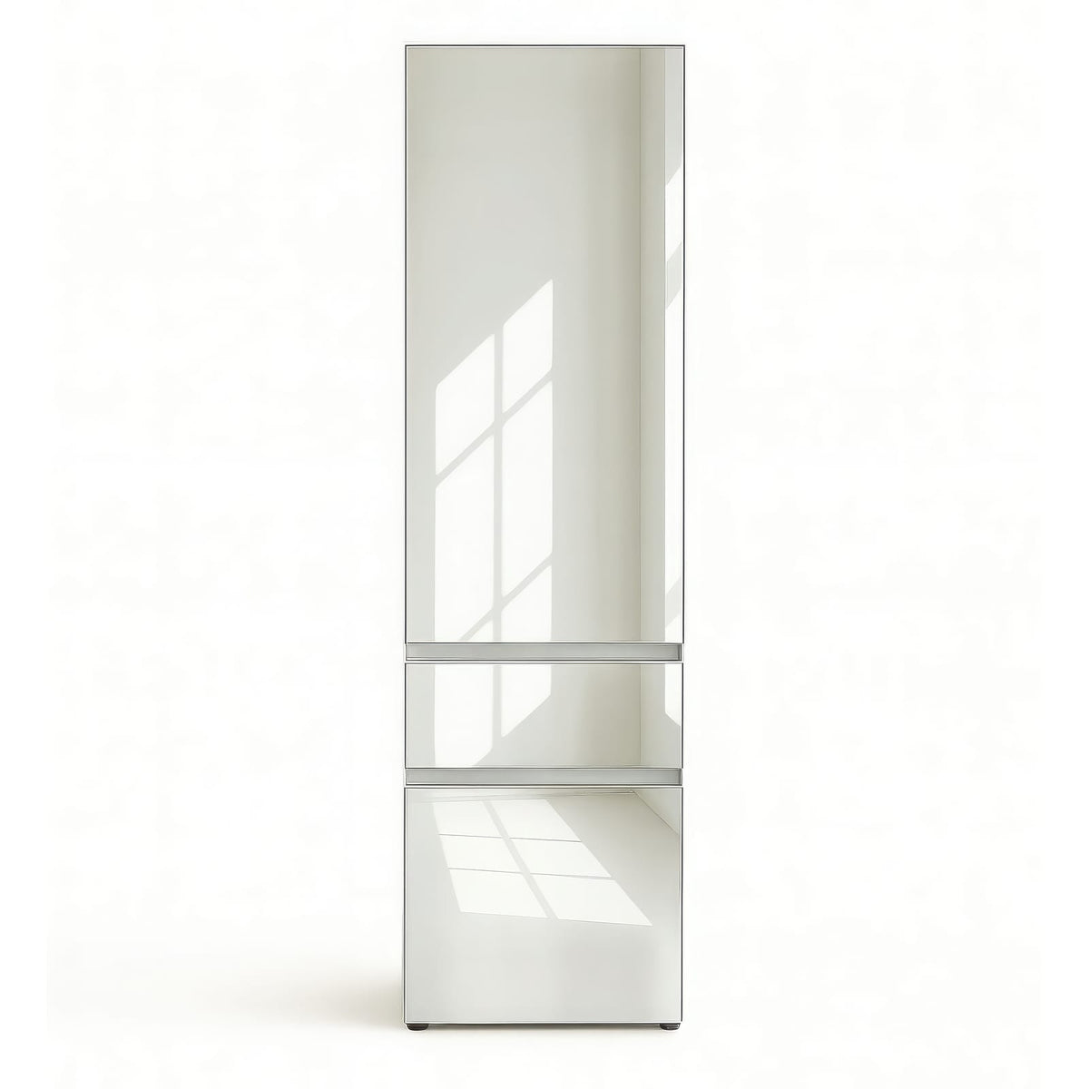 White Wood Modular Closet Cabinet - 70.9" Wide for Bedroom