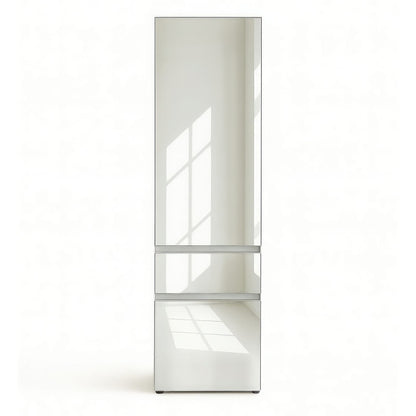 White Wood Modular Closet Cabinet - 70.9" Wide for Bedroom