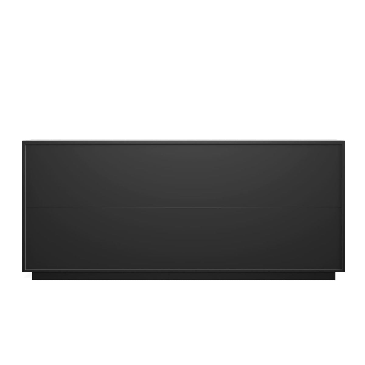Black Buffet Cabinet - 59" Storage Sideboard for Dining Room