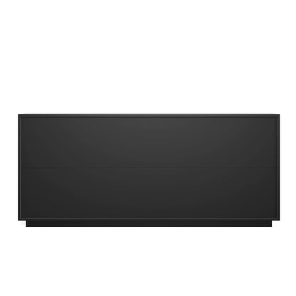 Black Buffet Cabinet - 59" Storage Sideboard for Dining Room