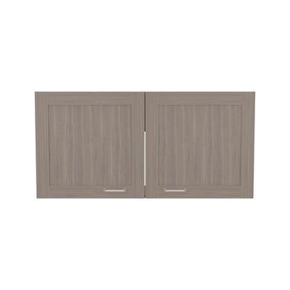 Living Room Beige Engineered Wood Wall Cabinet - 12 x 39.4 x 19.3", Kitchen Storage
