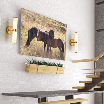 Gold Resin Wall Sconces - Set of 2 Modern Lighting