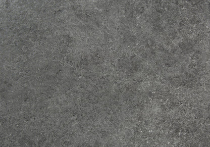 Grey Stone-Look Computer Desk with Storage Drawers for Home Office