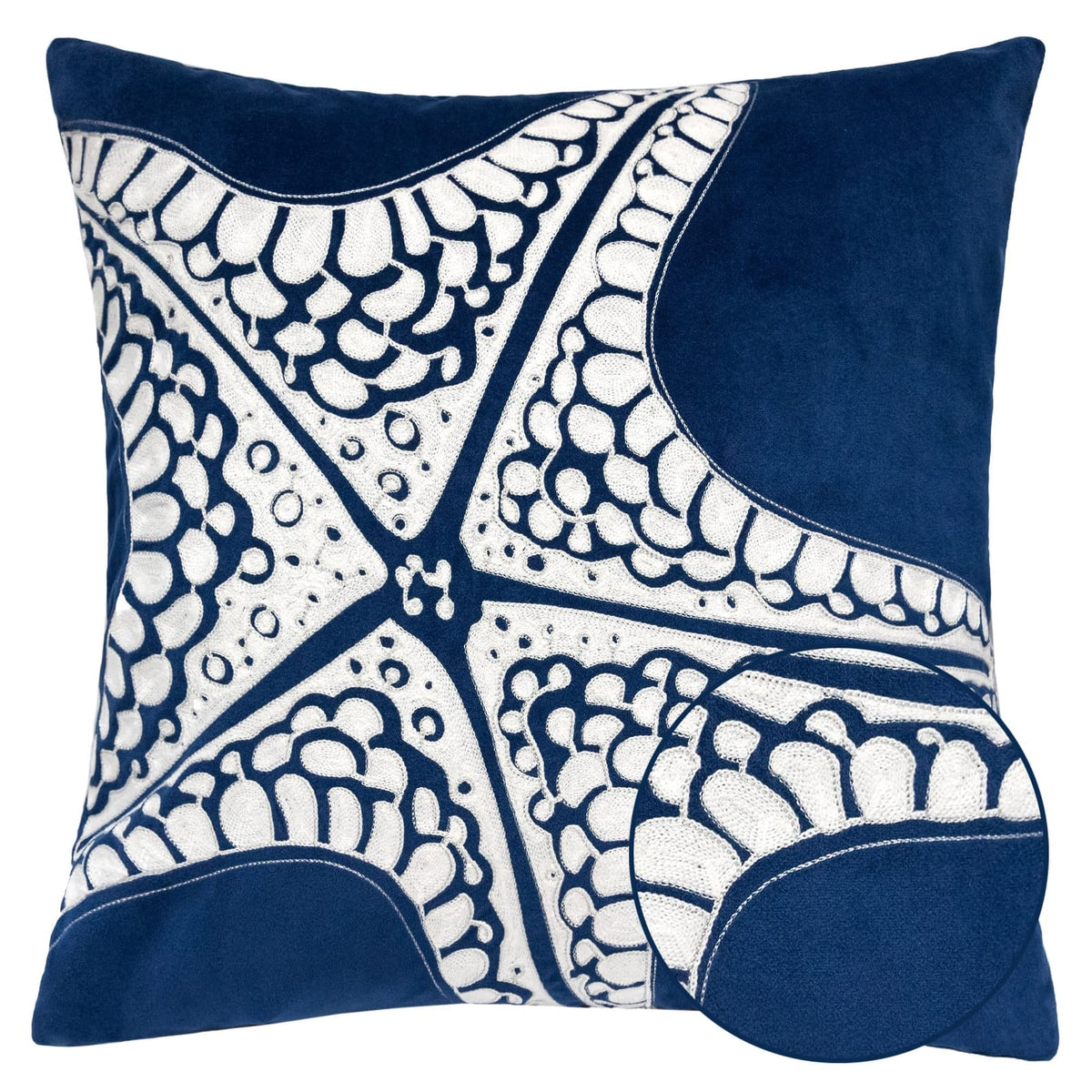 Seastar Starfish - Set of 2 Decorative Throw Pillows