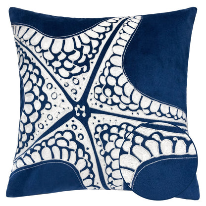 Seastar Starfish - Set of 2 Decorative Throw Pillows