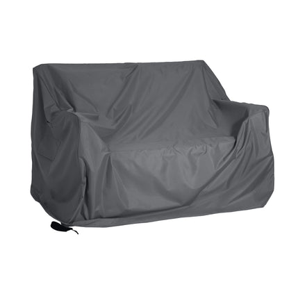 Dark Gray Outdoor Loveseat Sofa Cover - Weather Resistant