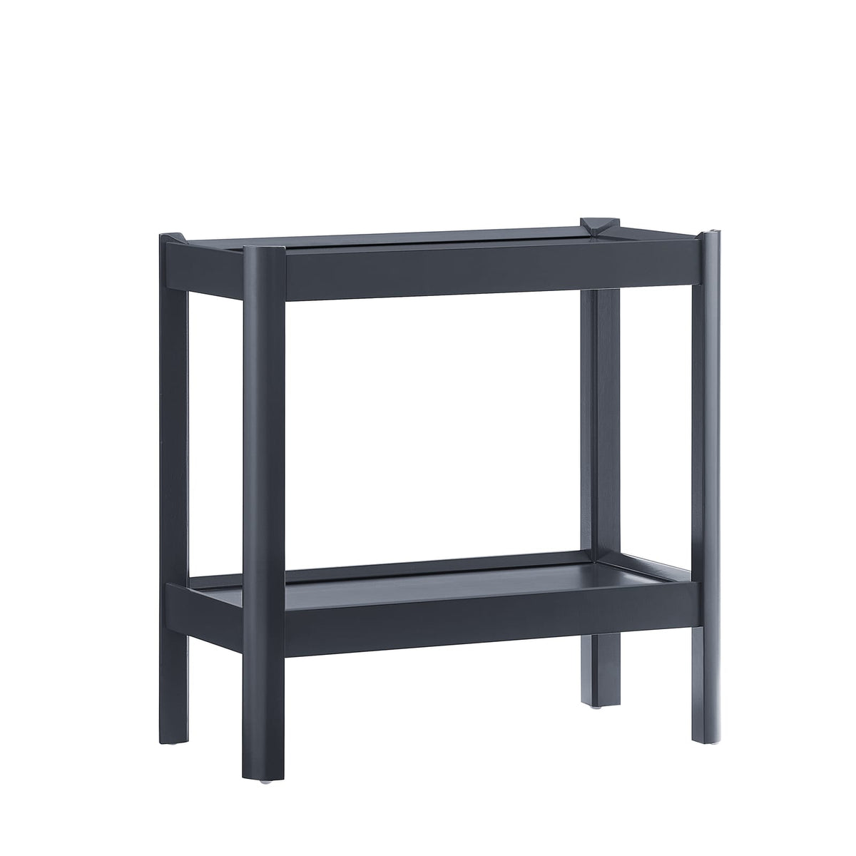 Yonda Matte Black Accent Table - Storage & Style