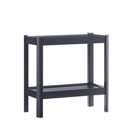 Yonda Matte Black Accent Table - Storage & Style