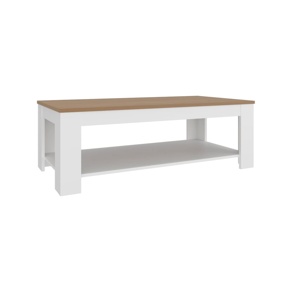 Multicolor Engineered Wood Bookshelf Table - 23.6 x 47.2 x 16.2 Inches