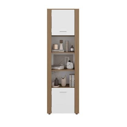 Multi-Color Dupont Bookcase - 5 Shelf Storage Cabinet for Home Office