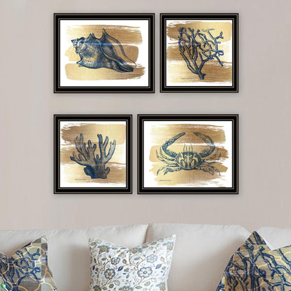 Trendy Framed Wall Art - Multi-Color Sea Collection