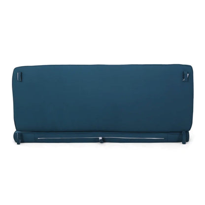 Teal Outdoor Garden Cushion Set for Poolside or Porch Seating