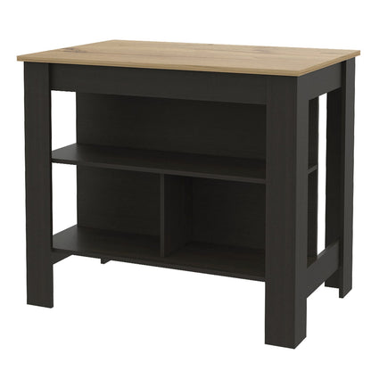 Multicolor Engineered Wood Kitchen Storage Cabinet with Four Shelves
