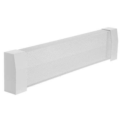 Baseboard Heater Covers - 3ft White Steel, Easy Installation