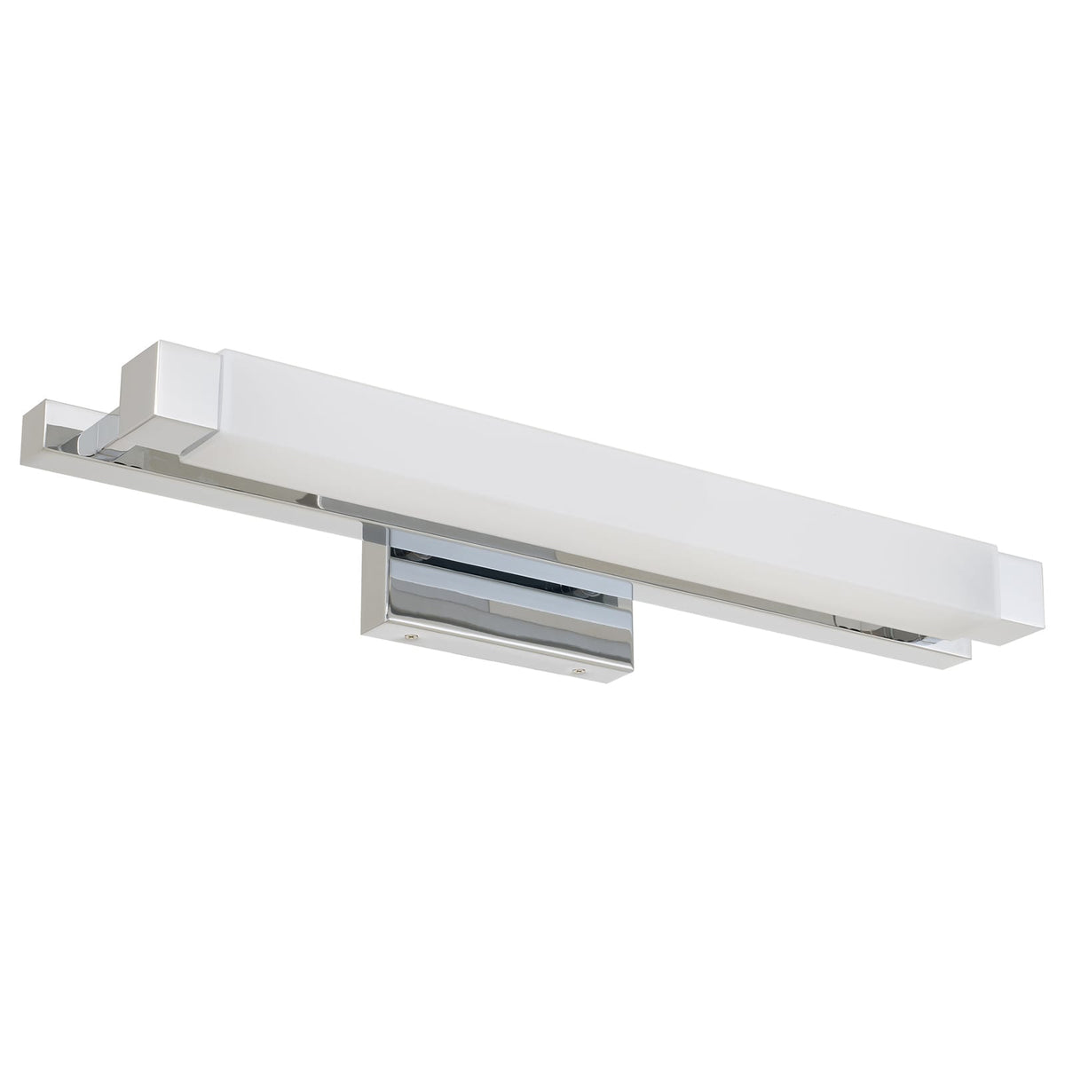 Chrome LED Bathroom Vanity Light Bar - 26 Inch