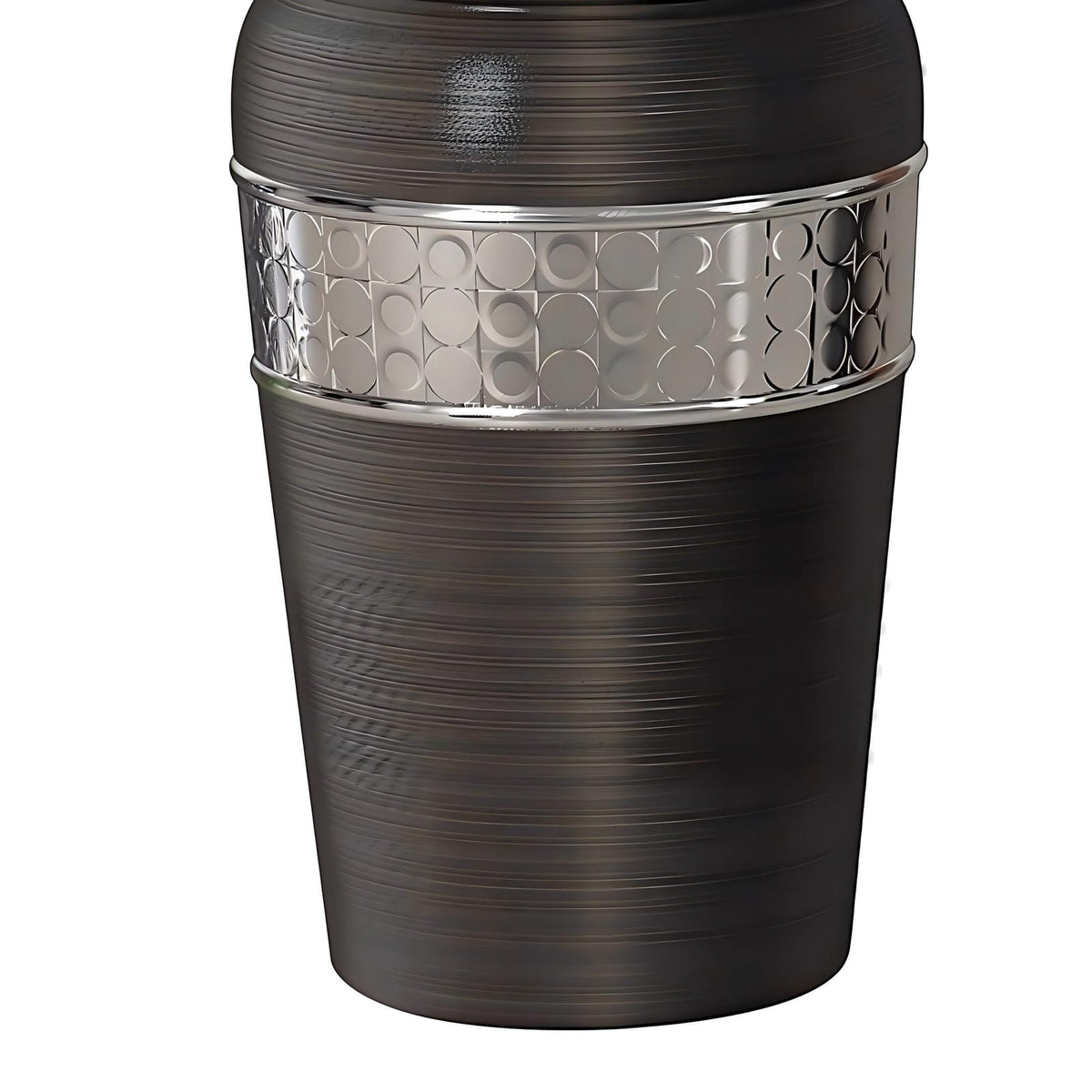 Oil-Rubbed Bronze Stainless Steel Toothbrush Holder - 4 Slots for Bathroom