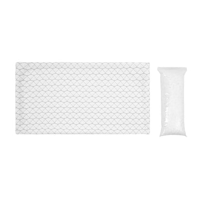 Queen Size Memory Foam Bed Pillow - White