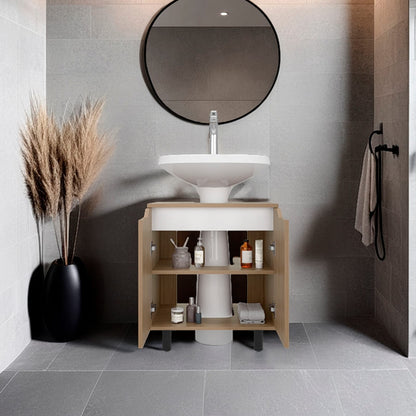 Bathroom Vanity with Storage - 24.8" Engineered Wood