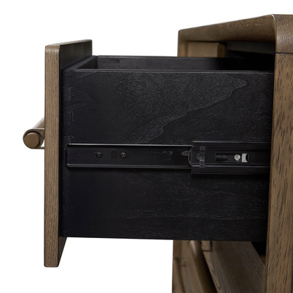 Small Dresser - Latte: Solid Wood & MDF Storage for Bedroom