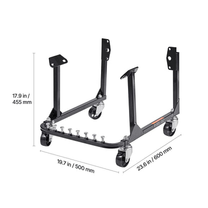 Heavy-Duty Engine Stand with Storage - 750 lb Capacity for Living Room
