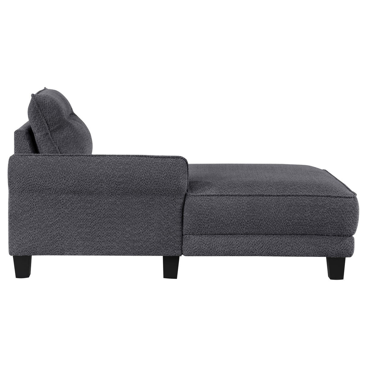 Verona Grey Loose Back Sectional Sofa - L-Shaped, 4 Seats