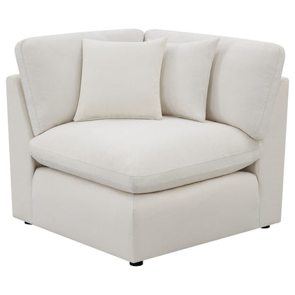 Ivory Modular Sectional Sofa - 5 Piece for Living Room