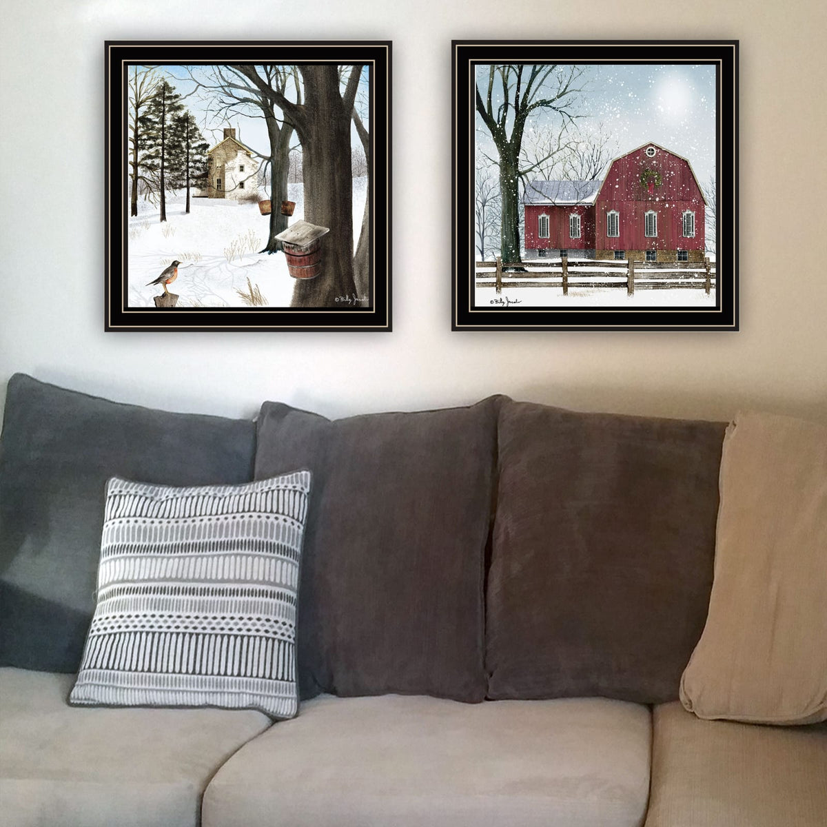 Multicolor Wood Paper Wall Art - Living Room Bedroom Decor