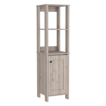St. Clair Linen Cabinet - Grey Bathroom Storage