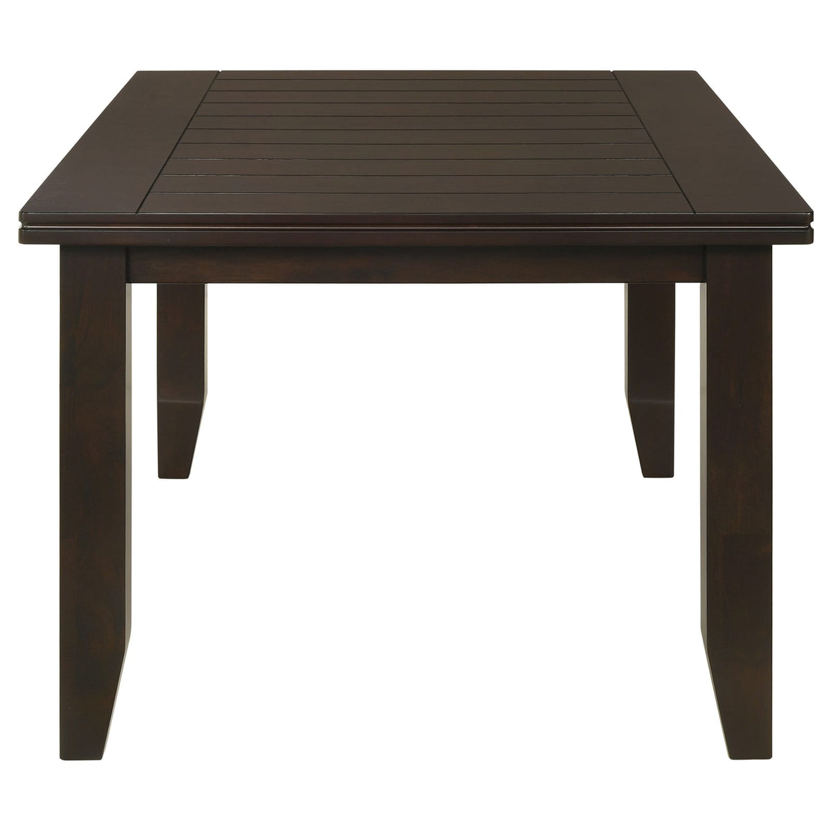 Espresso Cappuccino Rectangular Dining Table 66" x 42"