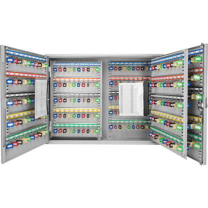 Gray Steel Key Cabinet - 400 Key Wall Mount