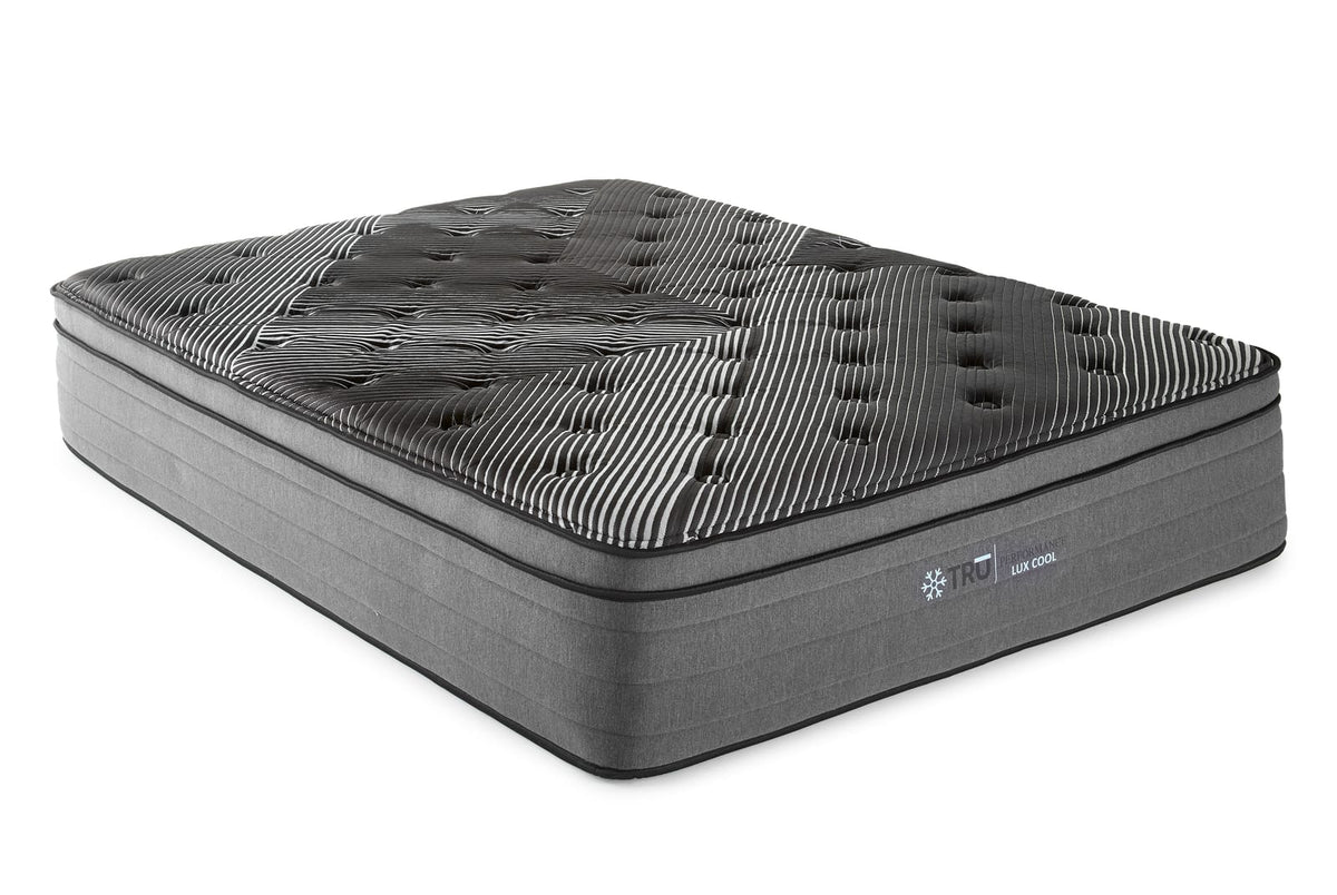 Twin Size Black Foam Spring Mattress - Cooling Comfort