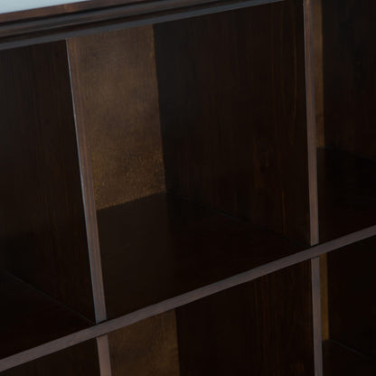 Acadian 57 Inch Wide Solid Wood Sofa Table - Dark Brown