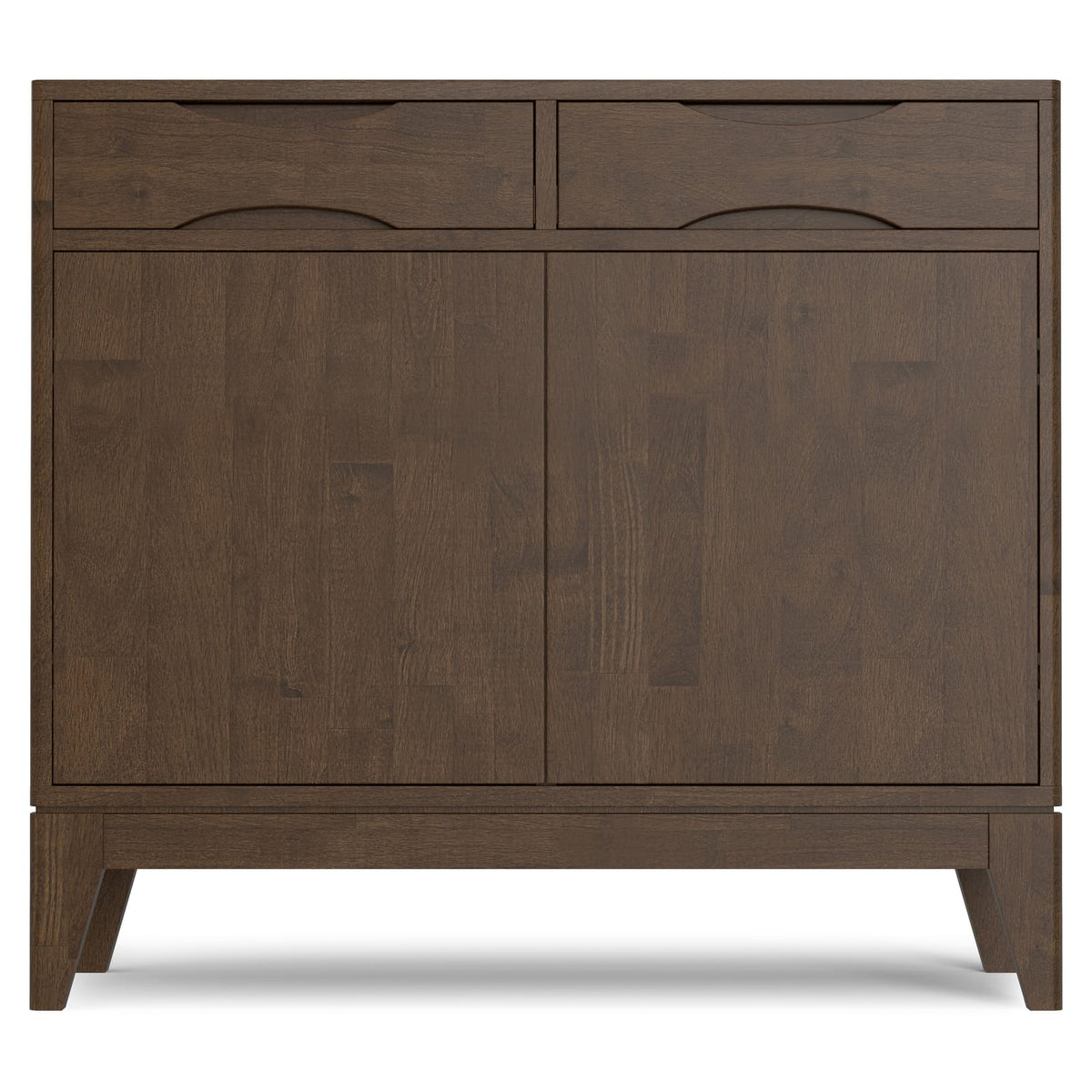 Walnut Brown Entryway Storage Cabinet - 40" Wide