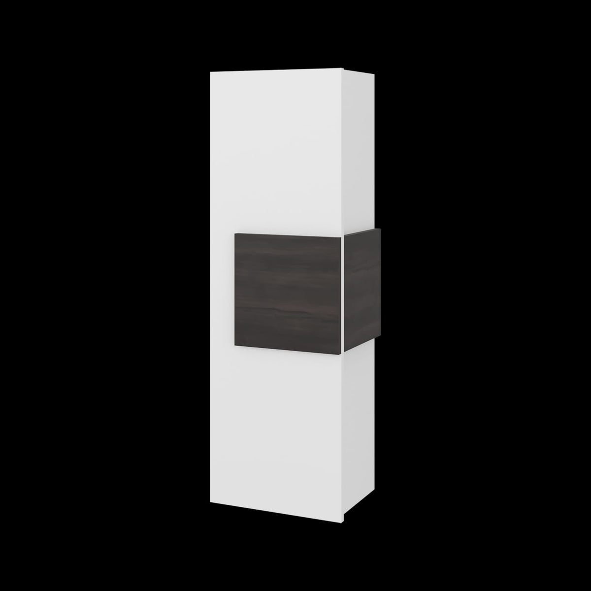 Modern White Wall Mounted Bathroom Storage Cabinet Upgrade