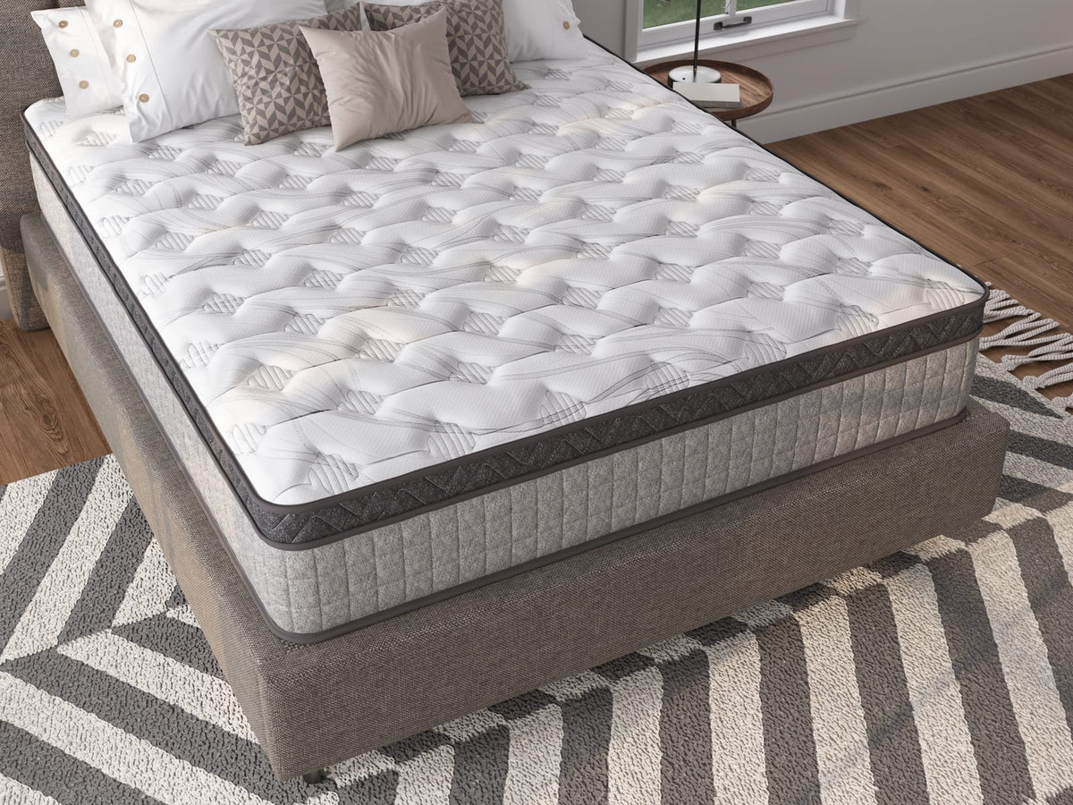 Twin Cooling Gel Memory Foam Mattress - 10 Inch Hybrid for Bedroom