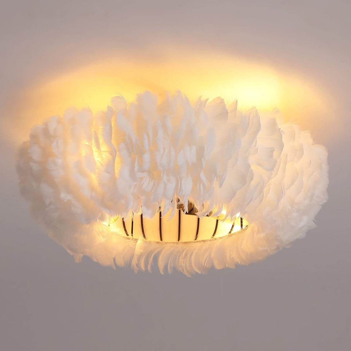 20 Inch White Farmhouse Ceiling Fan with Lights