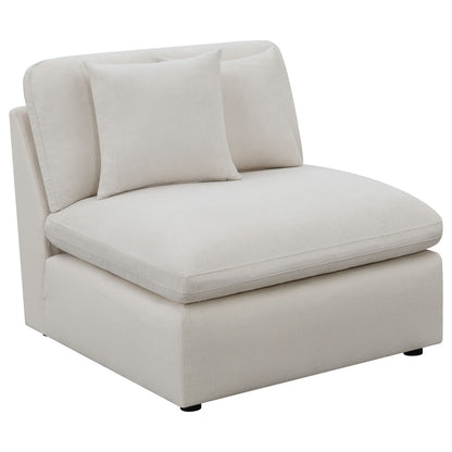 Ivory Modular Sectional Sofa - 5 Piece for Living Room